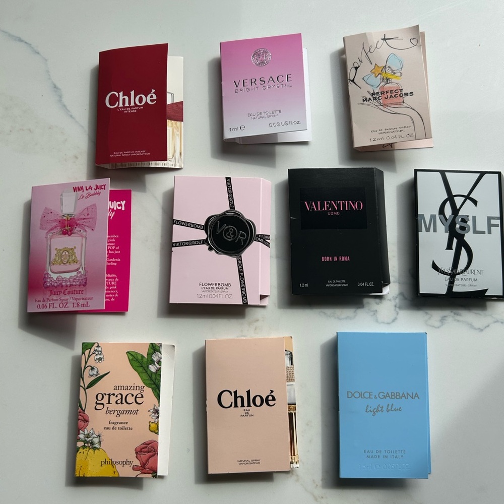 Designer Fragrance Sample Bundle